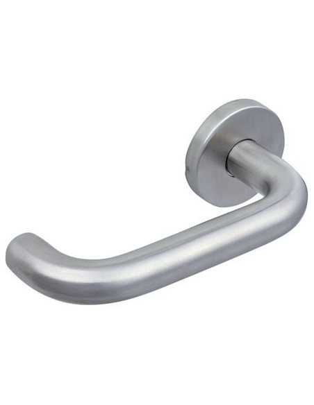 Béquille double inox sur rosace ligne LC Modèle LC1 - VACHETTE