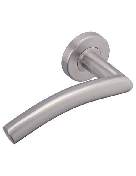 Béquille double inox sur rosace ligne LC Modèle LC1 - VACHETTE