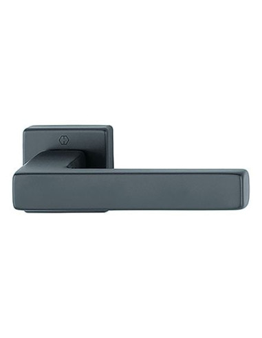 Ensemble Toulon sur rosace carrée Finition inox...