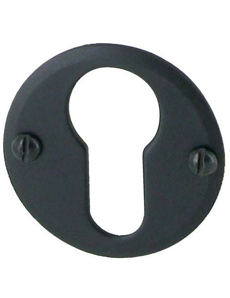 Rosace fer ronde Fer noir - BRIONNE