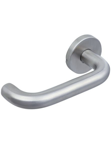 Béquille double inox sur rosace ligne LC Modèle...