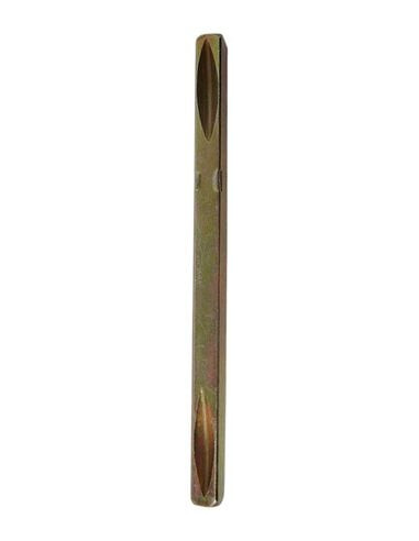 Béquille inox sur plaque pour porte OPENLINE