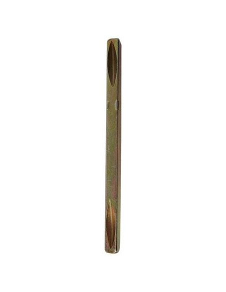 Béquille inox sur plaque pour porte OPENLINE