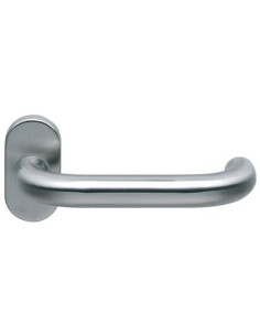 Béquille double inox sur rosace ovale EST Modèle EST ZG... 2