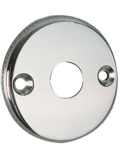 Rosace plate Finition aluminium anodisé - DUVAL