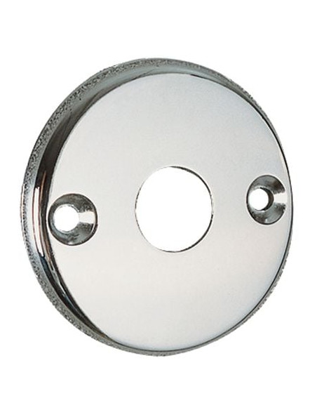 Rosace plate Finition aluminium anodisé - DUVAL