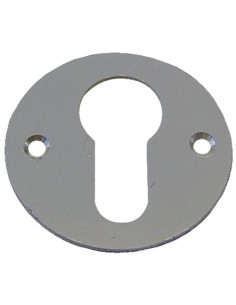 Rosace plate Finition aluminium anodisé - DUVAL 2