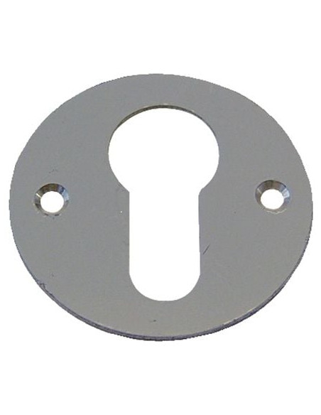 Rosace plate Finition aluminium anodisé - DUVAL