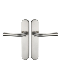 Ensemble inox sur plaque ELA 94 Finition inox brossé -...