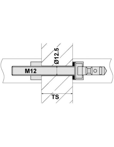 Kit de montage MU 1.1A NORMBAU ALLEGION