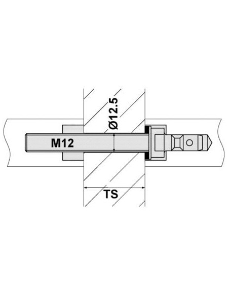 Kit de montage MU 1.1A NORMBAU ALLEGION