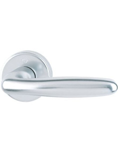Ensemble Verona sur rosace Finition argent coloris F1 -...