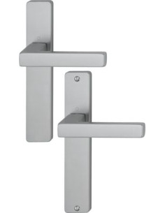 Ensemble Toulon sur grande plaque Finition inox coloris...