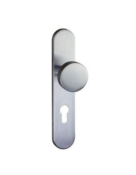 Demi-palière inox SJ bouton fixe OPENLINE