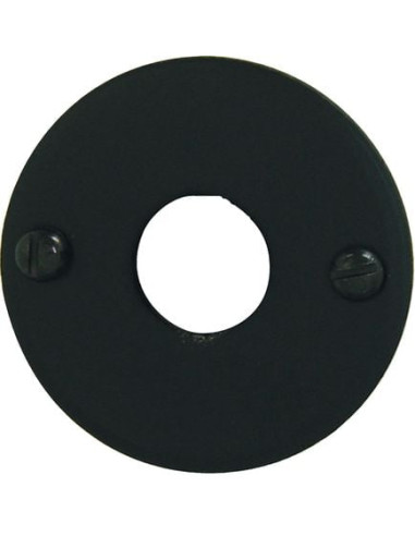 Rosace fer ronde Shérardisé patiné - BRIONNE