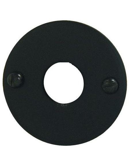 Rosace fer ronde Shérardisé patiné - BRIONNE