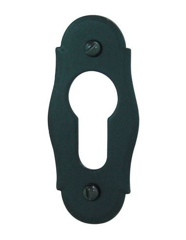 Rosace fer oblong Shérardisé noir - BRIONNE