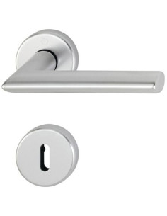 Ensemble Stockholm sur rosace Finition argent coloris F1...