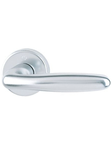 Ensemble Verona sur rosace Finition noir mat coloris F9714M - HOPPE