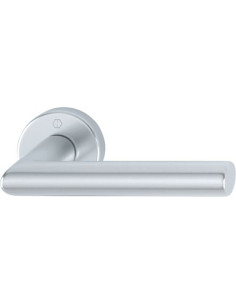 Ensemble Amsterdam sur rosace Finition argent coloris F1...