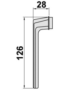 Béquille simple Minéral Finition Argent F1 - OPENLINE 2