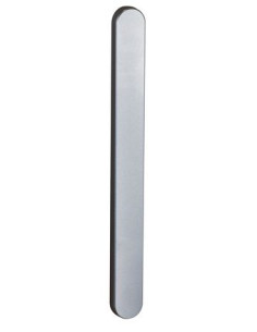 Plaque simple étroite 24 mm Minéral Finition Argent F1 -...
