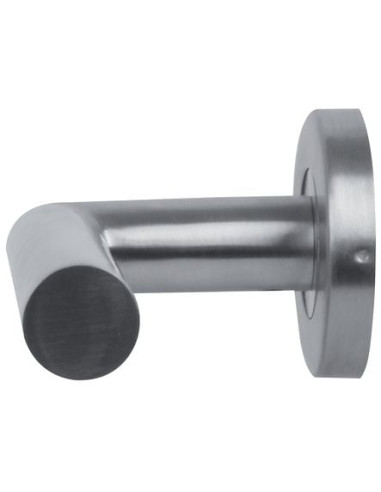 Béquille double inox sur rosace J33 Finition...