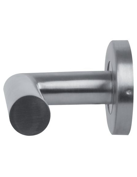 Béquille double inox sur rosace J33 Finition noir mat - OPENLINE