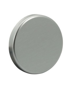 Rosace ronde de fonction Minéral Finition aluminium -...