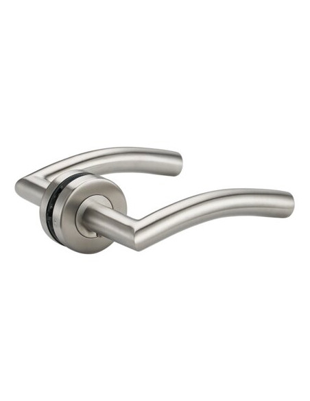 Béquille double inox sur rosace J31 OPENLINE