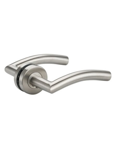 Béquille double inox sur rosace J31 OPENLINE