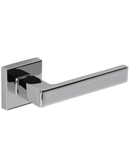 Béquille porte sur rosace carrée Finition blanc - ENDEX