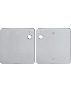 Plaque de forme aluminium carrée HOPPE