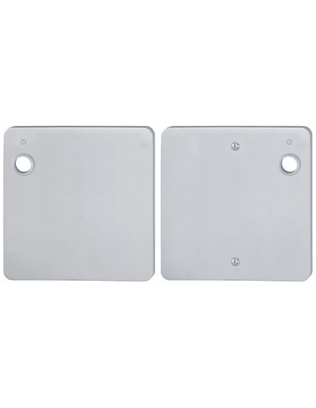 Plaque de forme aluminium carrée HOPPE
