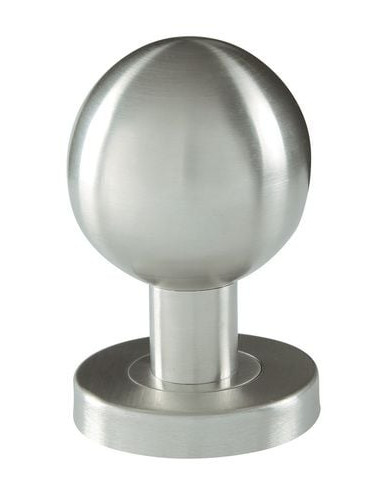 Bouton simple fixe inox série L Modèle L 55 C