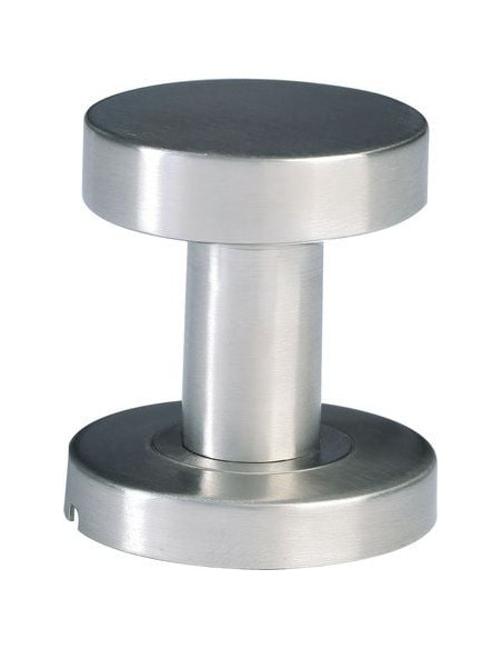 Bouton simple fixe inox série L Modèle L 55 C