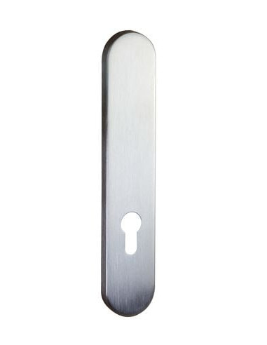 Plaque de propreté inox brossé - Protection...