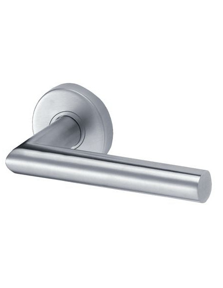 Béquille double inox sur rosace ligne Linox Modèle 491/6450 - VACHETTE