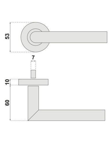 Béquille double inox SJ33 OPENLINE