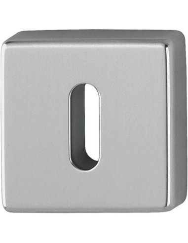 Rosace carrée 843KS Finition Inox coloris F9 -...