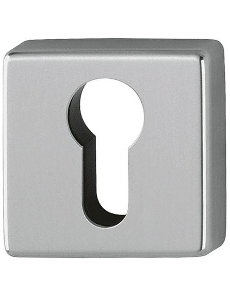 Rosace carrée 843KS Finition Inox coloris F9 - HOPPE