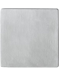 Rosace fine carrée Quick-FitPlus inox mat Finition Inox...