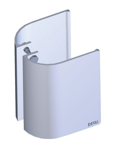 Poignée aileron 1780 Hauteur 150 mm - DUVAL
