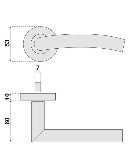 Béquille double inox SJ31 OPENLINE
