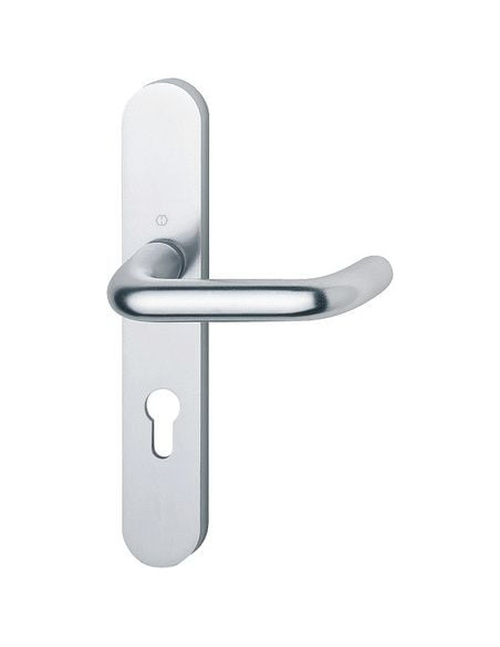 Ensemble Paris sur grande plaque Finition Inox coloris F9 - HOPPE
