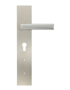 Demi-ensemble Toulon Somfy DoorKeeper Alu inox HOPPE 2