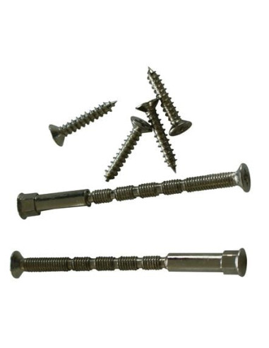 Vis bois et vis reliure pour ensemble inox SJ...