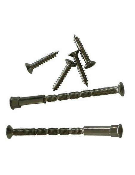 Vis bois et vis reliure pour ensemble inox SJ OPENLINE