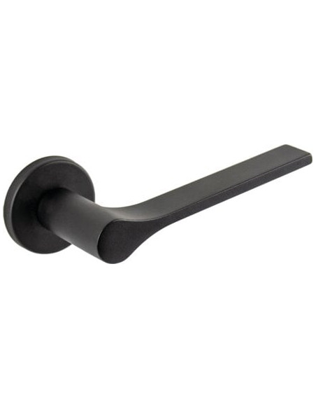 Ensemble sur rosace ronde JAED Finition noir mat - ENDEX