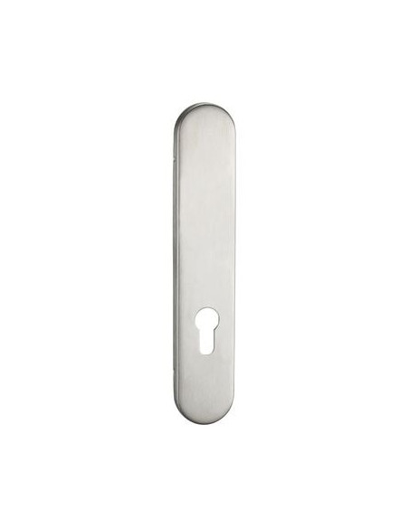 Plaque simple inox ELA Finition noir mat - OPENLINE